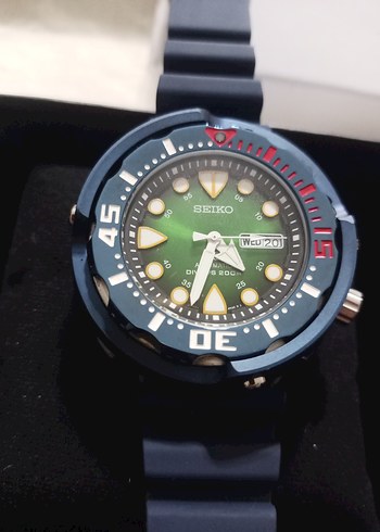 Seiko Erkek Renkli Klasik otomatik Yeşil Saat mod
