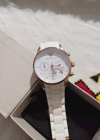 Emporio Armani Beyaz bayan Kol Saati
