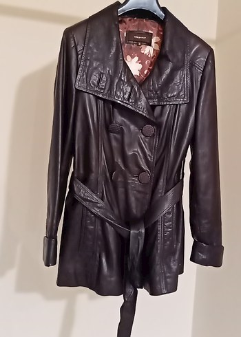 yumuşak kuzu derisi bayan ceket sıfır ayarında sorunsuz - Görsel 3