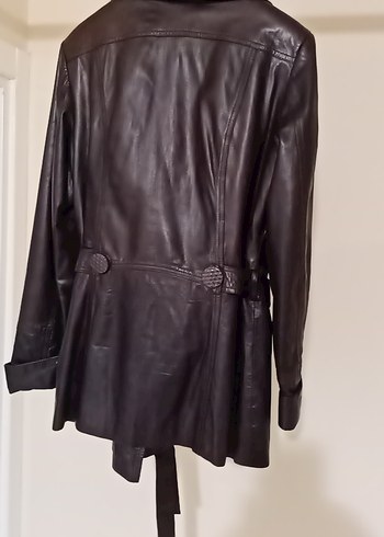 yumuşak kuzu derisi bayan ceket sıfır ayarında sorunsuz - Görsel 6