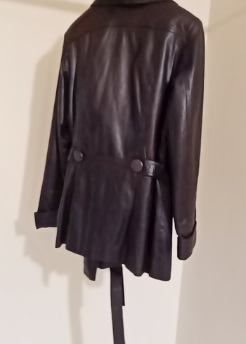 yumuşak kuzu derisi bayan ceket sıfır ayarında sorunsuz - Görsel 11