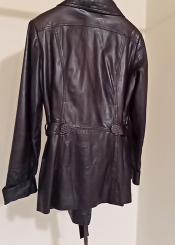 yumuşak kuzu derisi bayan ceket sıfır ayarında sorunsuz - Görsel 4