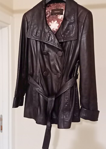 yumuşak kuzu derisi bayan ceket sıfır ayarında sorunsuz - Görsel 10