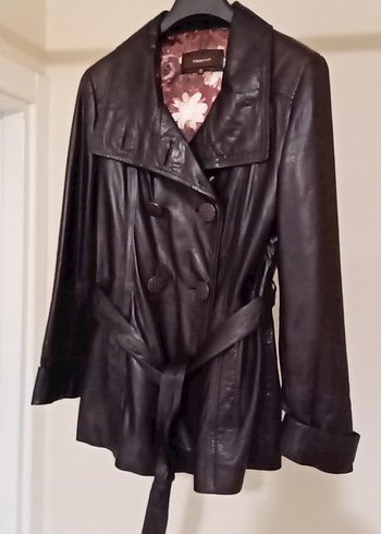 yumuşak kuzu derisi bayan ceket sıfır ayarında sorunsuz - Görsel 2