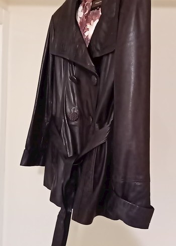 yumuşak kuzu derisi bayan ceket sıfır ayarında sorunsuz - Görsel 18