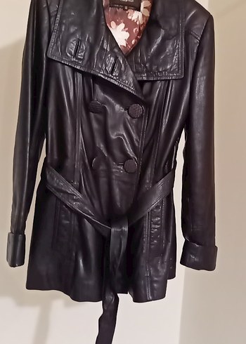 yumuşak kuzu derisi bayan ceket sıfır ayarında sorunsuz - Görsel 16