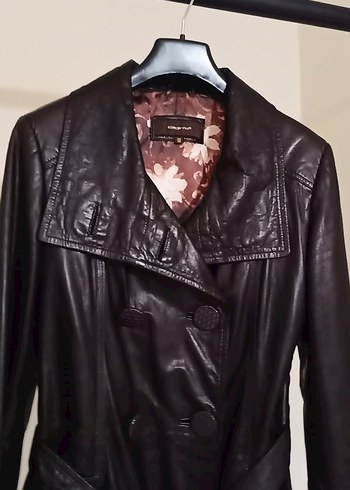 yumuşak kuzu derisi bayan ceket sıfır ayarında sorunsuz - Görsel 14