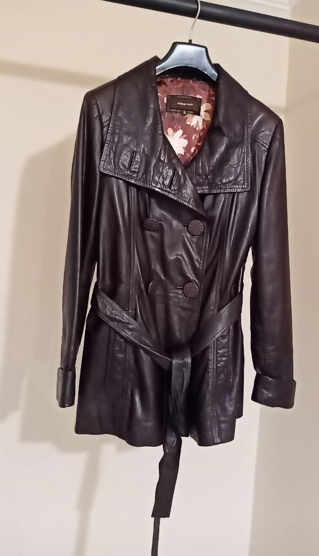 yumuşak kuzu derisi bayan ceket sıfır ayarında sorunsuz - Görsel 3