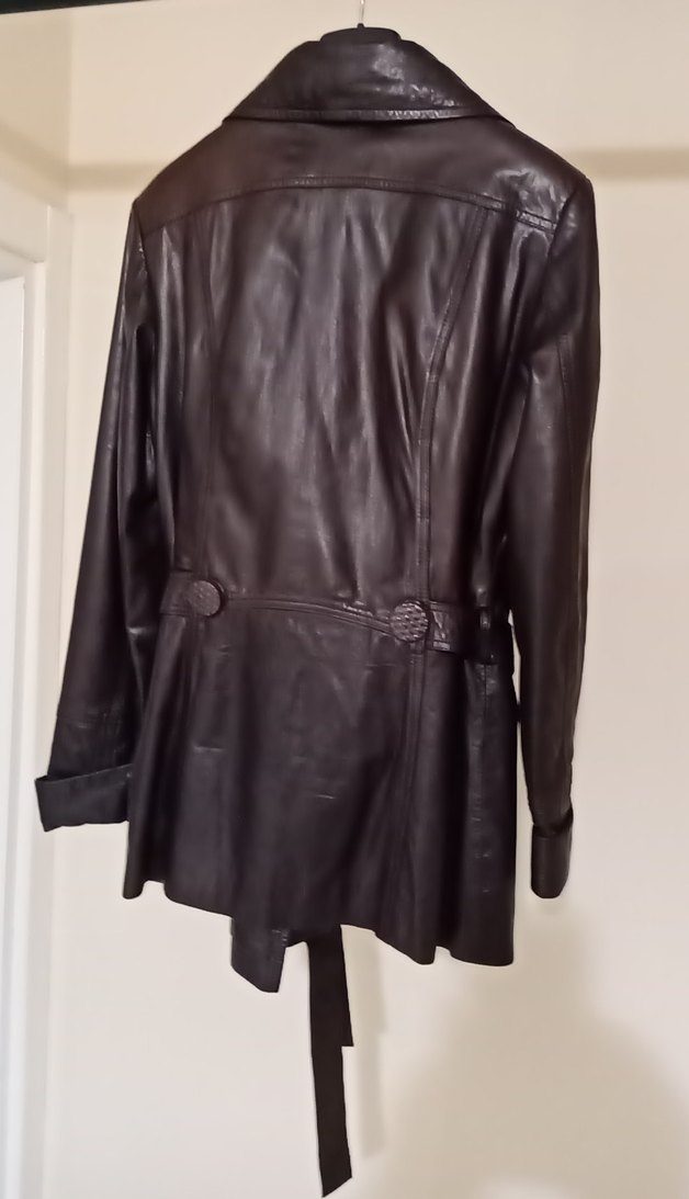 yumuşak kuzu derisi bayan ceket sıfır ayarında sorunsuz - Görsel 5