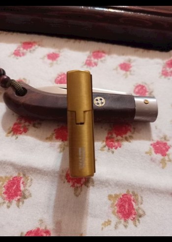 Beden Altın Renkli Vintage Kurt Figürlü Broş