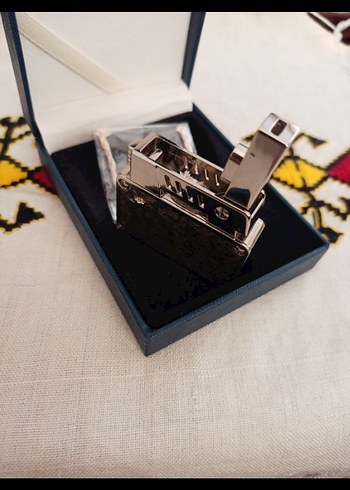 Altın Renkli Baskılı Çocuk Cüzdanı ve Kemer - Görsel 3