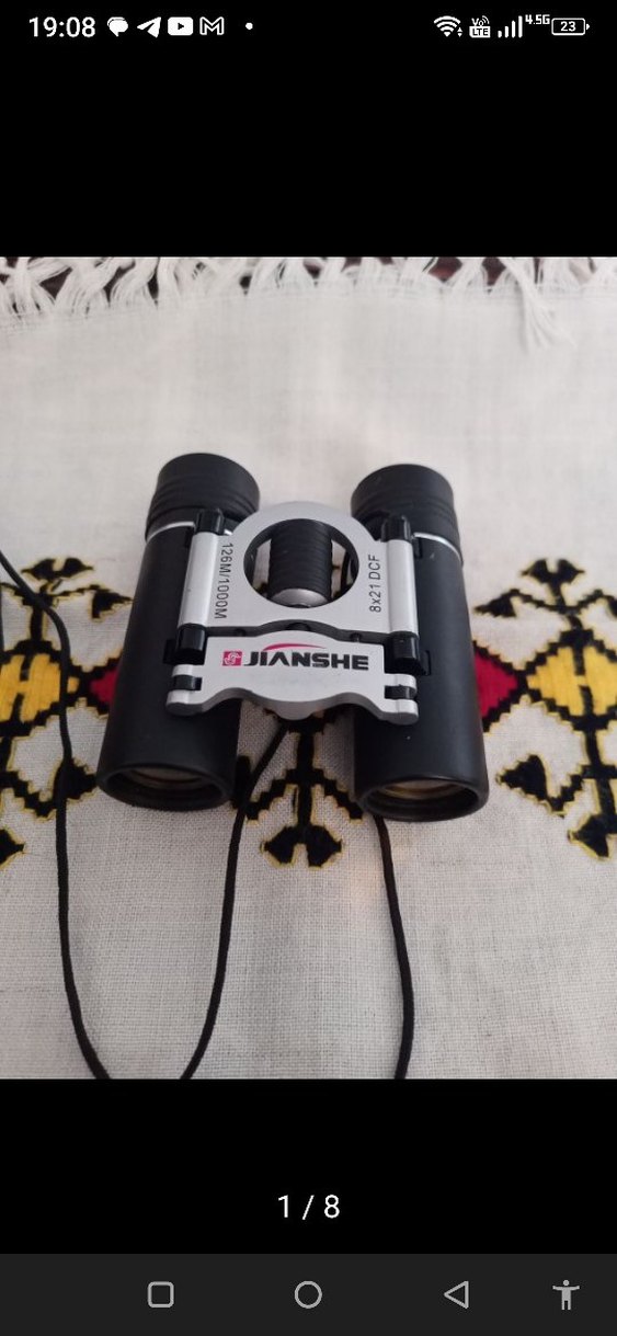 Çok Renkli Katlanabilir 8x21 Dürbün - Görsel 2