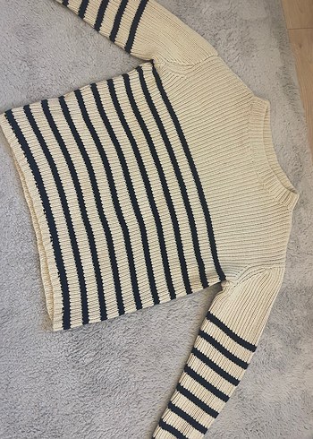 Bej Triko Kazak Joe Fresh - Görsel 3