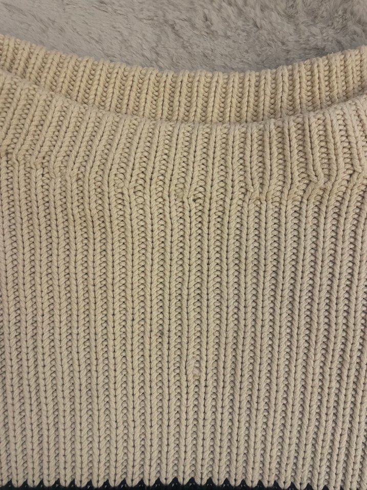 Bej Triko Kazak Joe Fresh - Görsel 2