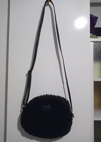 diğer Beden Siyah Peluş Çanta