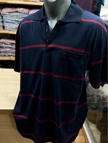 Erkek Polo Yaka Düğmeli Cepli T-shirt