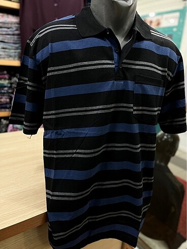 Erkek Polo Yaka Düğmeli Cepli T-shirt