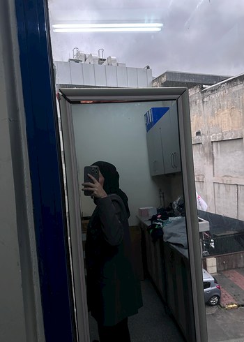 38 Beden gri Renk Gri Düğmeli Kadın Blazer Ceket