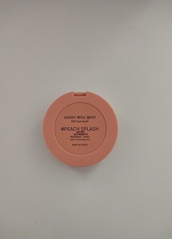 Missha 3ce peach splash allık