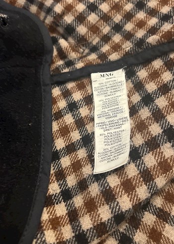 Düğmeli Siyah Midi kaban - Görsel 4