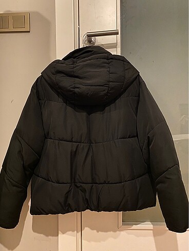 xs Beden siyah Renk Zara şişme mont