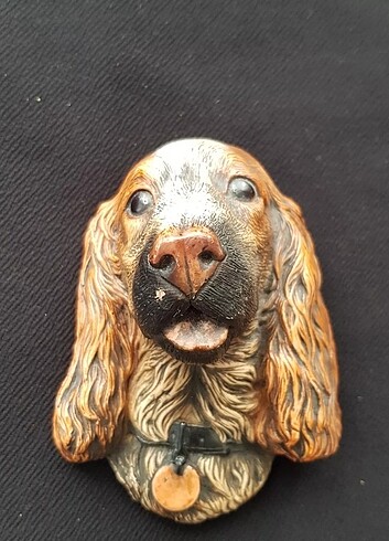 DEKORATİF KÖPEK KAFASI GÖRSELLİ DUVAR SÜSÜ 