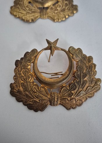 VİNTAGE TSK SUBAY ŞAPKA KOKARTI - Görsel 4