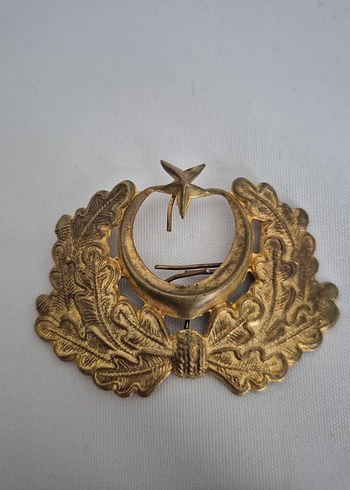 VİNTAGE TSK SUBAY ŞAPKA KOKARTI - Görsel 3