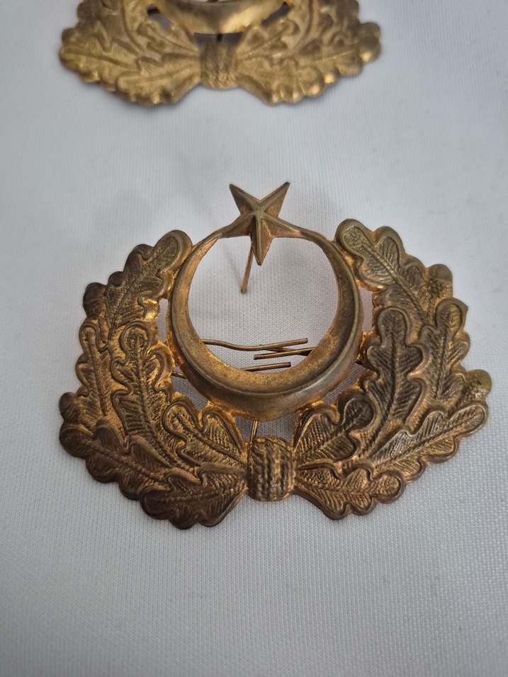 VİNTAGE TSK SUBAY ŞAPKA KOKARTI - Görsel 4