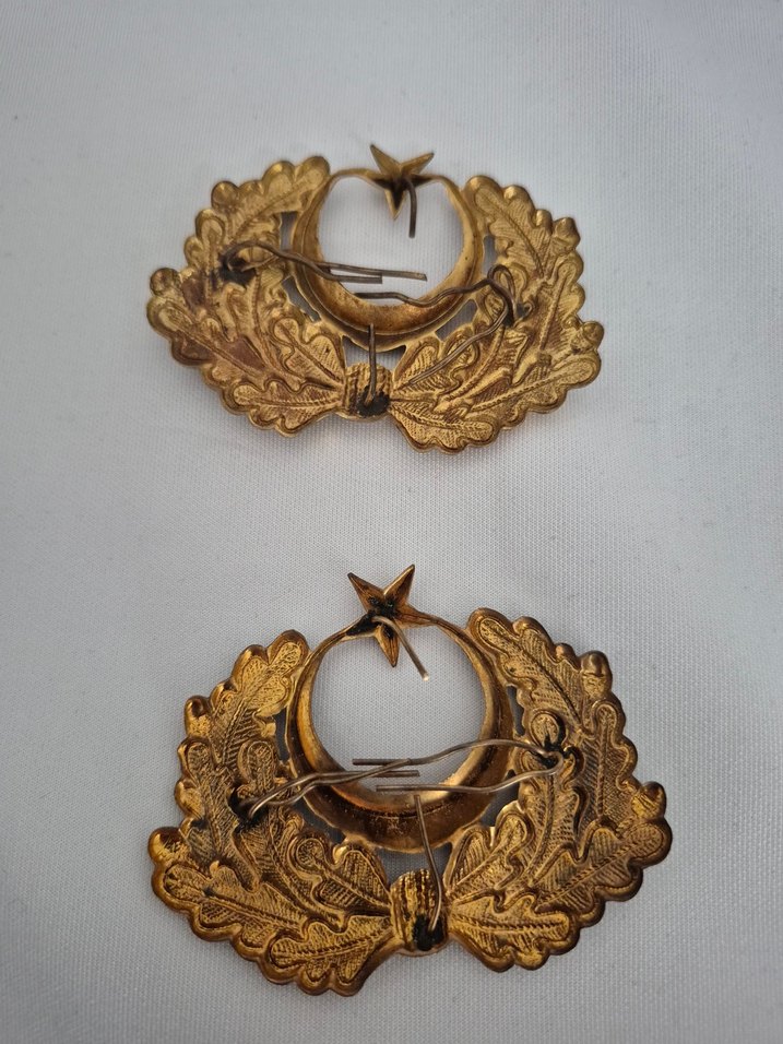 VİNTAGE TSK SUBAY ŞAPKA KOKARTI - Görsel 2