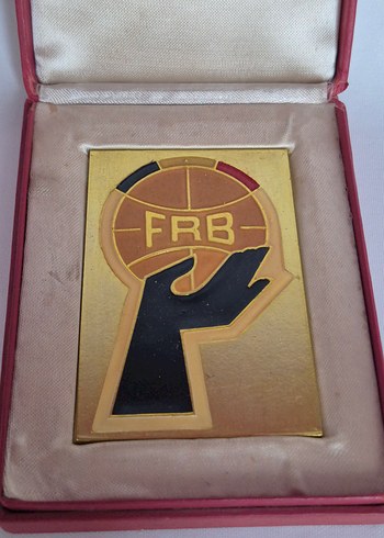 VİNTAGE ROMANYA BASKETBOL PLAKET - Görsel 2