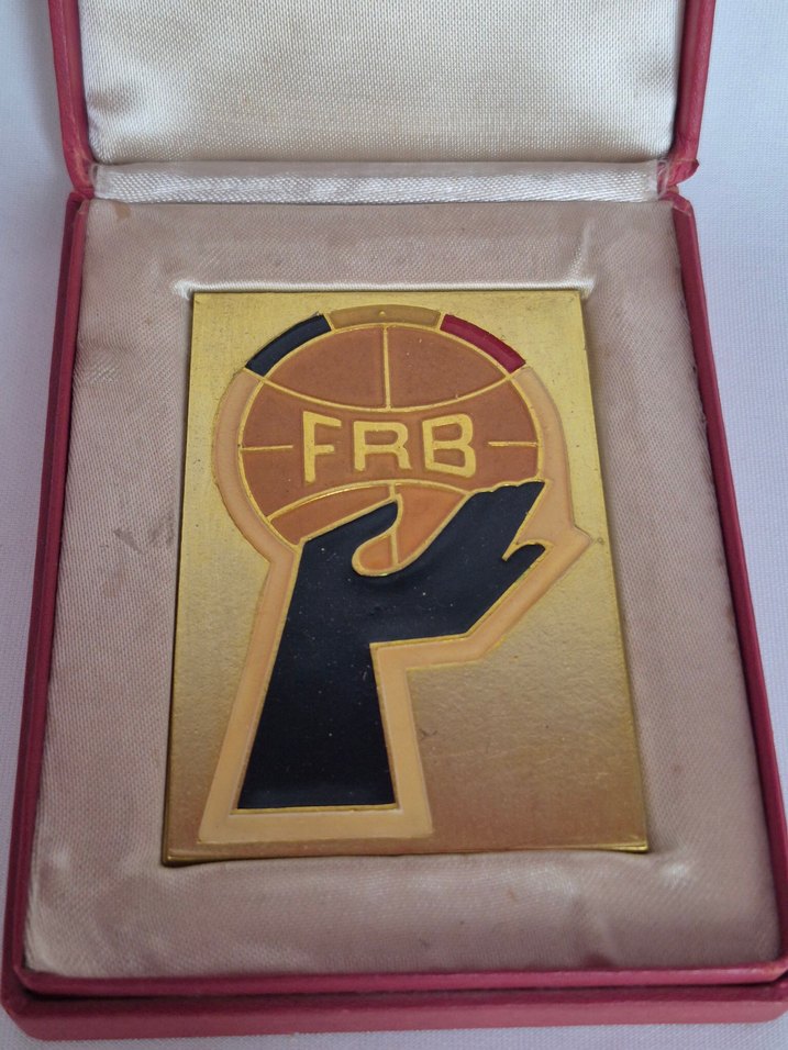 VİNTAGE ROMANYA BASKETBOL PLAKET - Görsel 2