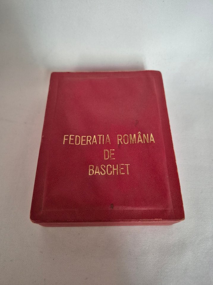 VİNTAGE ROMANYA BASKETBOL PLAKET - Görsel 3