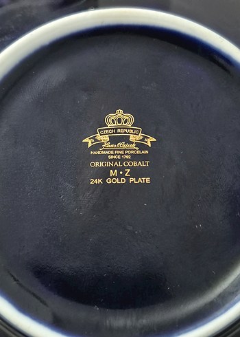 HAAS & CZJZEK ANTİKA PORSELEN TABAK - Görsel 4