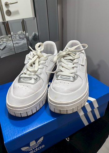 Puma Beyaz Platform Topuklu Kadın Sneakers