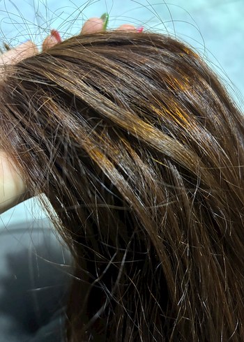 Kahverengi Parlak Kadın Saç Aksesuarı - Görsel 4