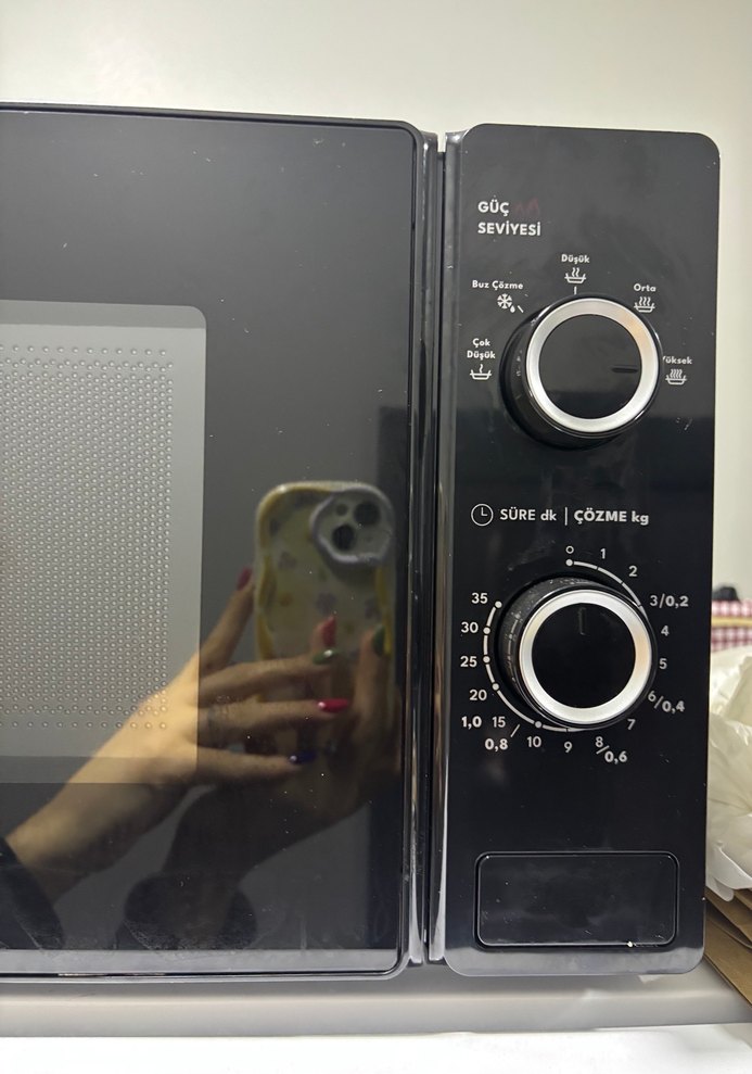 Vestel Siyah Mikrodalga Fırın - Görsel 2