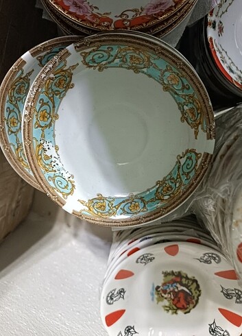  Beden 5 takım çay tabağı 