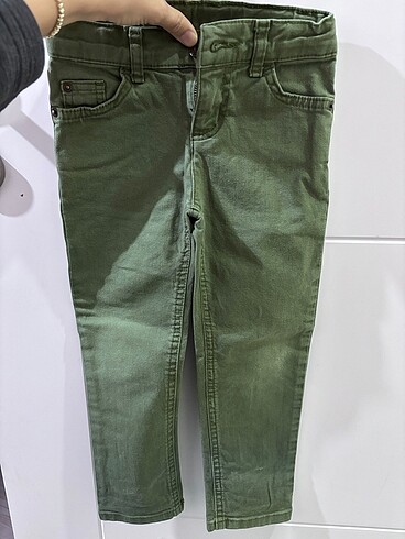 Safari konsept yeşil pantolon