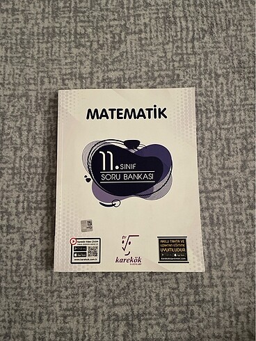 Karekök yayınları 11.sınıf matematik soru bankası