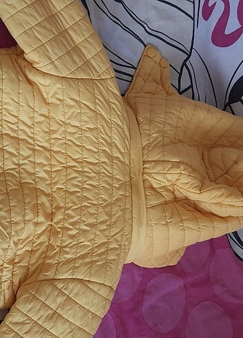 24-36 Ay Beden Sarı çocuk montu