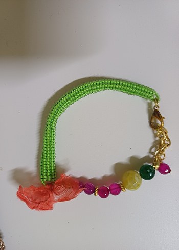 Accessorize Yeşil Boncuklu Bileklikler