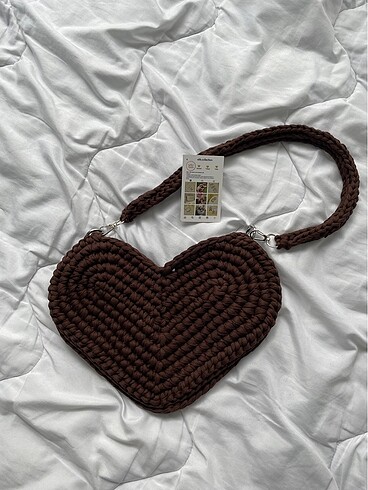 LOVE ÇANTA EL ÖRGÜSÜ ÖZEL TASARIM