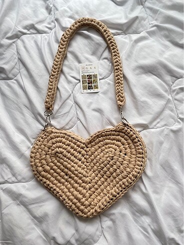 LOVE ÇANTA EL ÖRGÜSÜ ÖZEL TASARIM