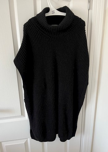 LC Waikiki Lcw Siyah Oversize Suveter