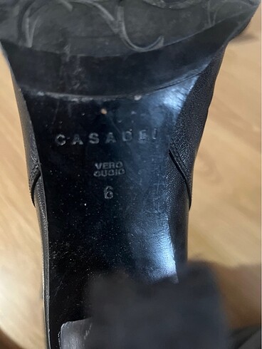 37 Beden siyah Renk Orginal Casadei Topuklu çizme