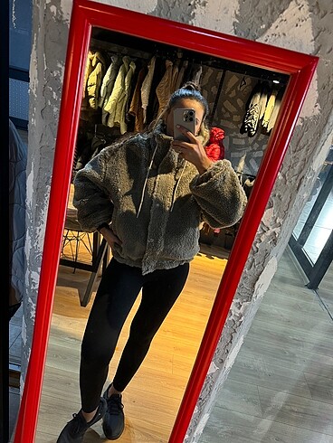 Peluş mont