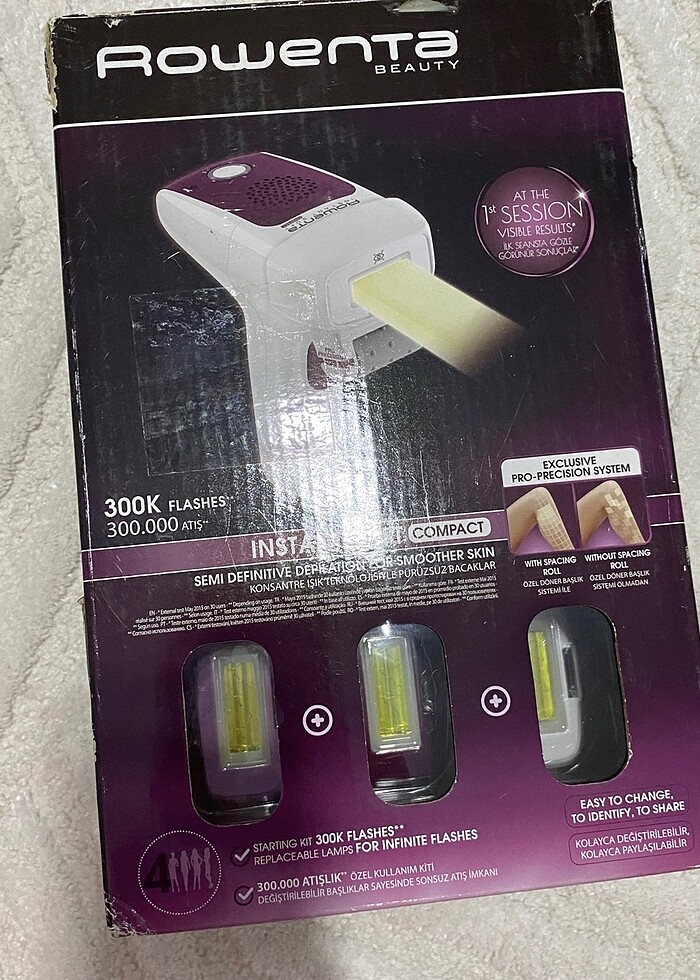 Rowenta lazer cihazı - Görsel 5