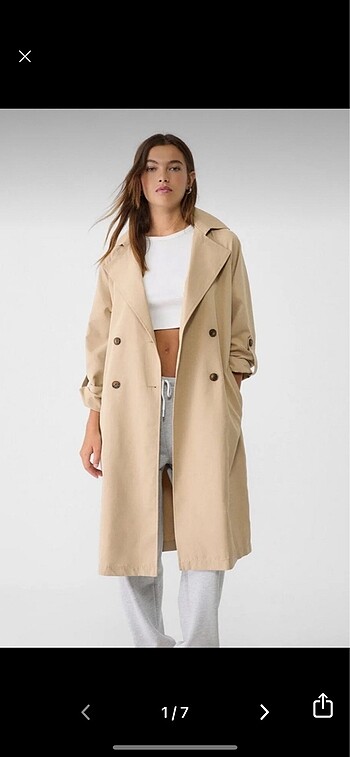 stradivarius trençkot