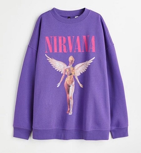 H&M Nirvana mor sweatshirt